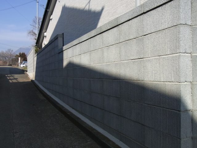 工事後の外周